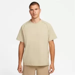 Image of Nike Dri-FIT ADV A.P.S. Mens Short-Sleeve Fitness Top - Beige