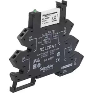 Image of Schneider Electric, 24V ac/dc Coil Non-Latching Relay SPDT, 6A Switching Current, RSL1PRBU