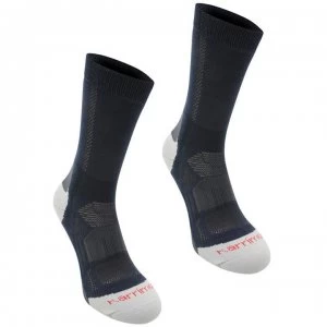 Image of Karrimor Walking Sock 2 Pack Junior - Navy