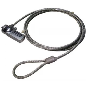 Image of Laptop Combination Lock 1.4m Security Cable