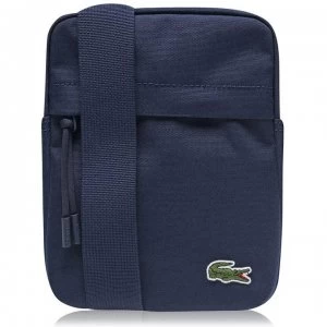 Image of Lacoste Neocroc Canvas Vertical Camera Bag - Navy 992