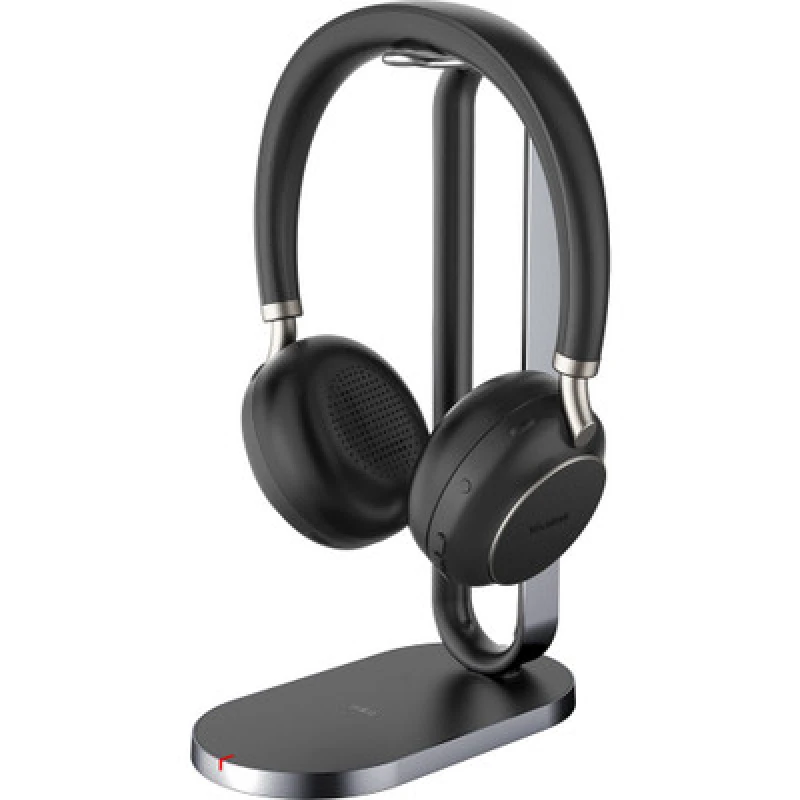 Image of Yealink BH76 Headset Wireless Head-band Calls/Music USB Type-A Bluetooth Charging stand Black 1208625
