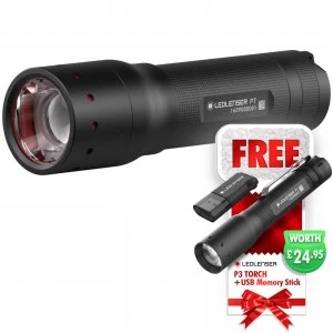 Image of LED Lenser P7 LED Torch Black