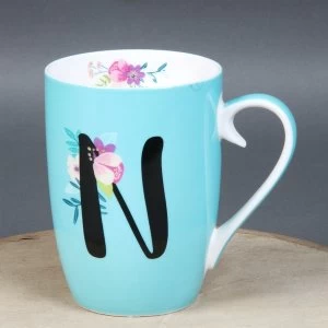 Image of Vintage Boutique Ceramic N Mug