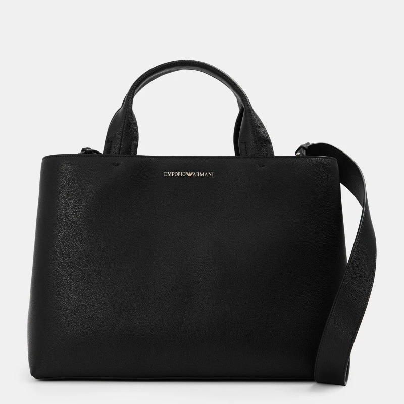 Image of Emporio Armani Womens Tote Bag Nero female One Size