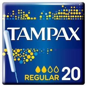Image of Tampax Regular Applicator Tampon Single 20PK