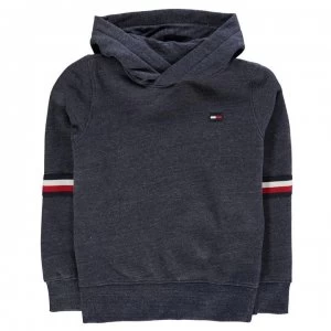 Image of Tommy Hilfiger Stripe Hoodie - Black Iris