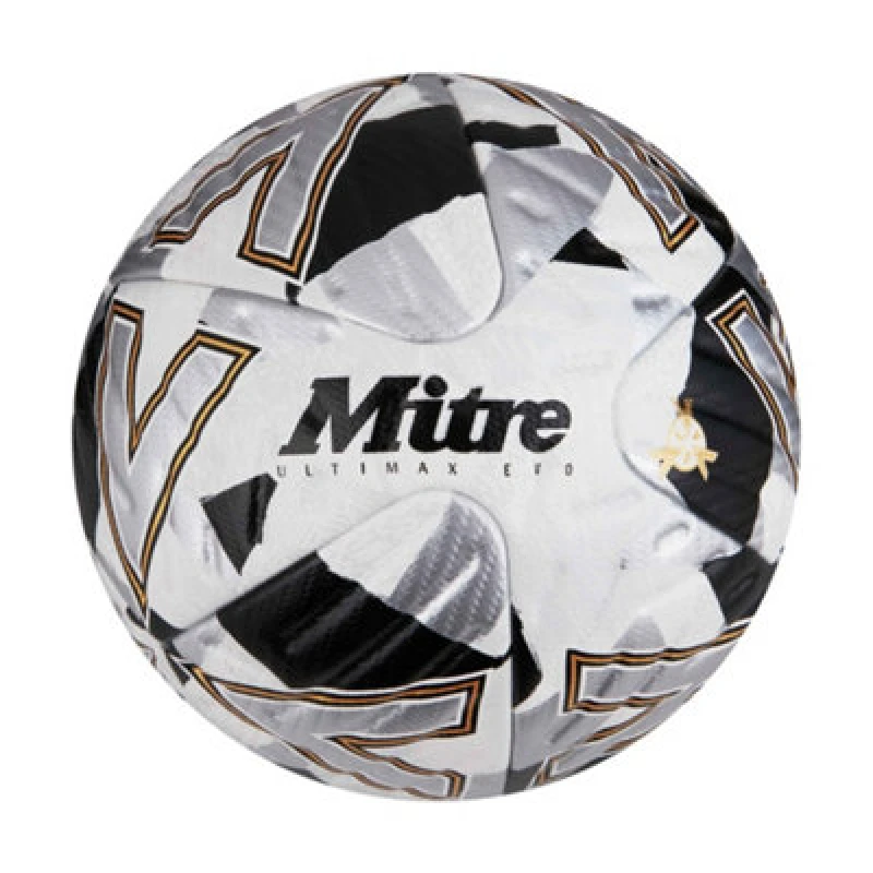 Image of Mitre Ultimax Evo Football White/silver/black (5)