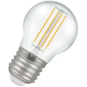 Image of Lamps LED Golfball 4.5W ES-E27 Harlequin IP65 (25W Equivalent) 2700K Warm White Clear 470lm ES Screw E27 Round Outdoor Festoon Coloured Filament