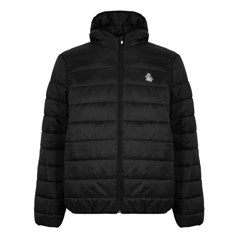 Image of Original Penguin Penguin Puffer Jckt - Black S