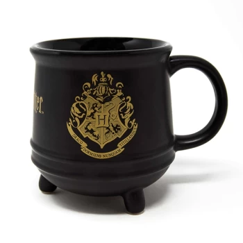 Image of Harry Potter - Hogwarts Crest Ceramic Cauldron Mug