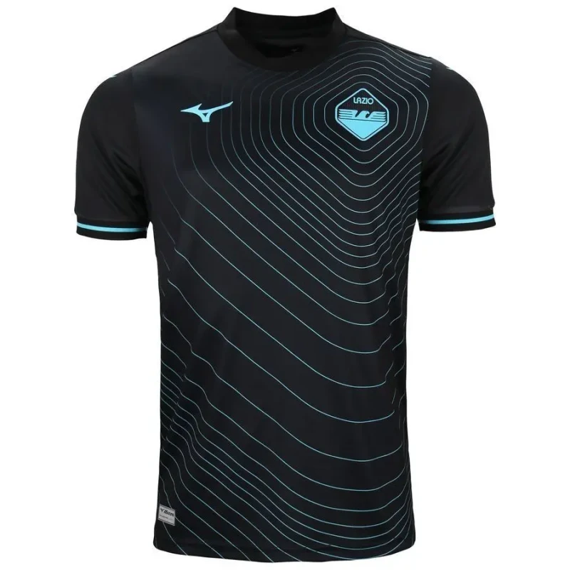 Image of Mizuno Lazio Third Shirt 2024 2025 Adults - Black S