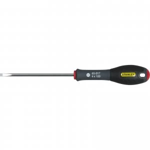 Image of Stanley FatMax Parallel Slotted Screwdriver 4mm 100mm