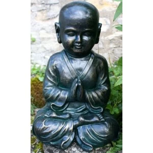 Image of Stone Effect Child Buddha Statue