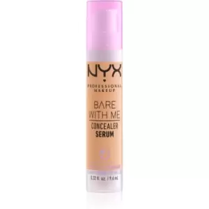 Image of NYX Professional Makeup Bare With Me Concealer Serum hydrating concealer 2 in 1 shade 5.5 Medium Golden 9,6 ml
