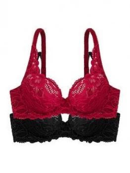 Image of Dorina Angie 2 Pack Non Padded Bra