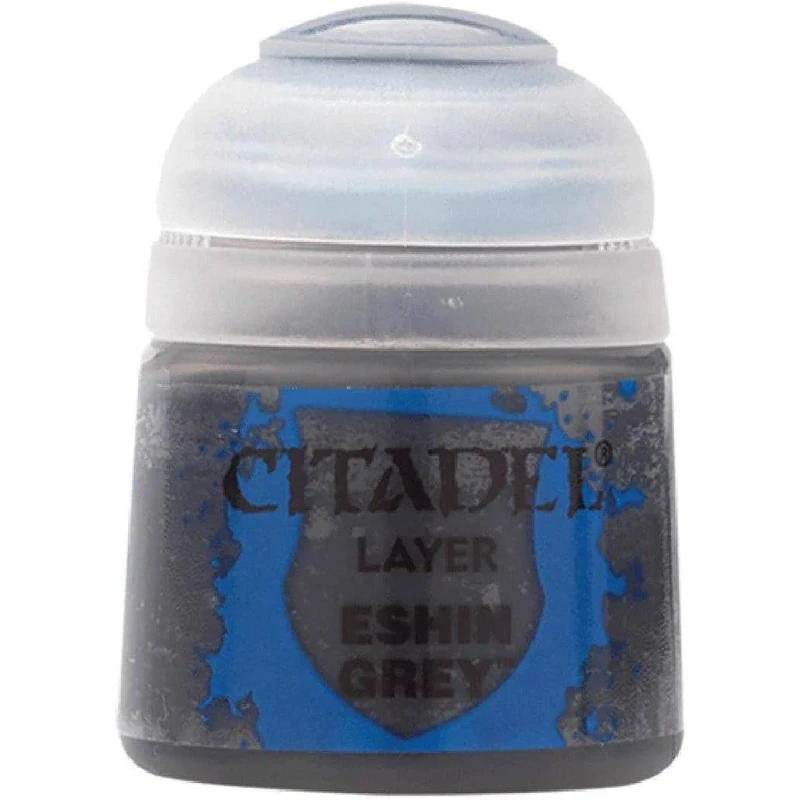 Image of Citadel Games Workshop Colour Layer: Eshin Grey (12ml) Paint Multi