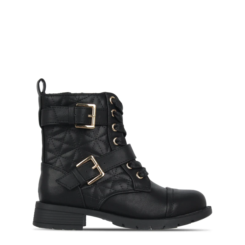 Image of Miso Ruby Biker Boots Childrens - Black C10