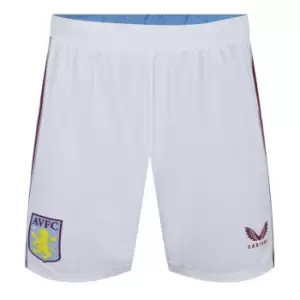 Image of Castore Aston Villa Pro Home Shorts Adults 2022 2023 - White
