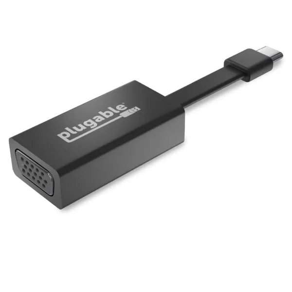 Image of PLUGABLE USB C to VGA Adapter
