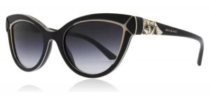 Image of Bvlgari BV8156B Sunglasses Black / Beige 53528G 54mm