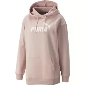 Image of Puma Fleece Hoodie Womens - Pink