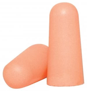 Image of Wickes Foam Ear Plugs Orange Pack 10