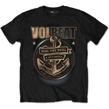 Image of Volbeat - Anchor Unisex Medium T-Shirt - Black