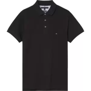 Image of Tommy Hilfiger Core 1985 Slim Polo - Black