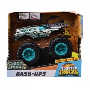 Image of Hot Wheels Cyber Crush Monster Truck - Asst
