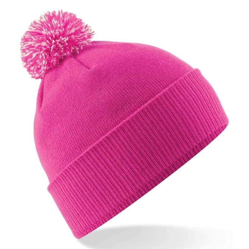 Image of Beechfield Beechfield Men Beanie in Fuchsia Fuchsia One Size Male 5063527292414