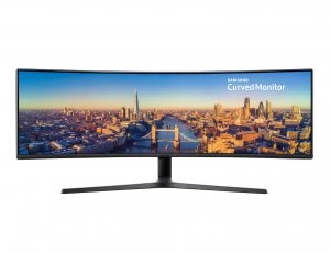 Image of Samsung 49" C49J890 QHD Ultra Wide Curved LED Monitor