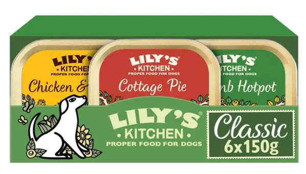 Image of Lily's Kitchen Classic Dinners Dog Food 6 x 150g