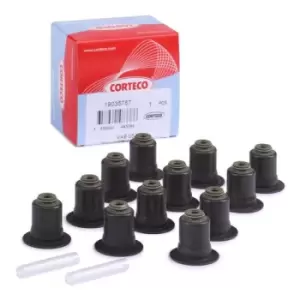 Image of CORTECO Seal Set, valve stem FPM (fluoride rubber) 19035767 BMW,3 Touring (E91),3 Limousine (E90),5 Limousine (E60),5 Touring (E61),5 Touring (F11)