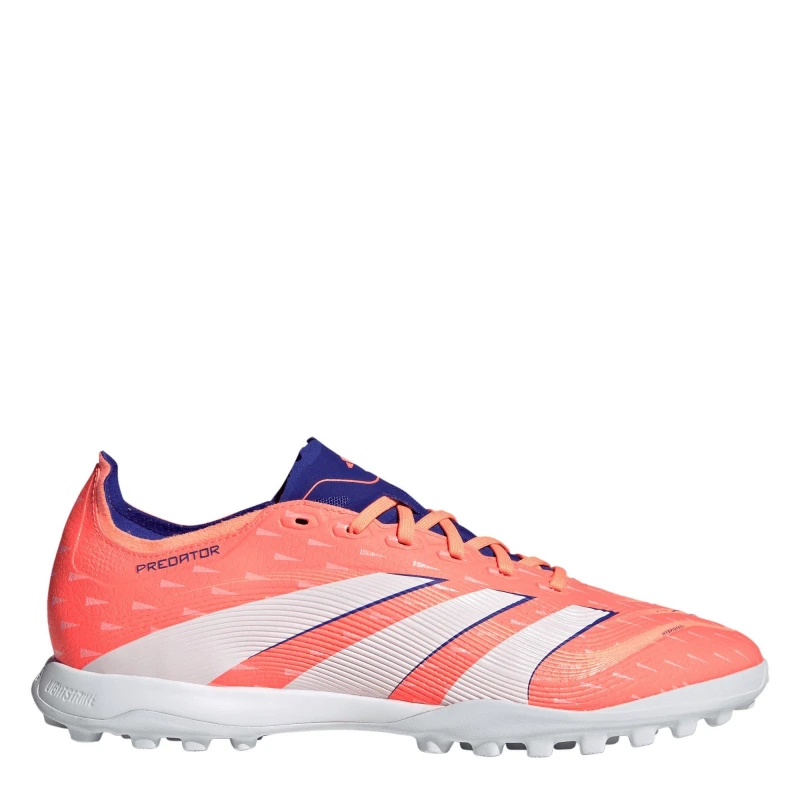 Image of adidas Predator League Astro Turf Football Boots Orange/White male 7 (40.7)