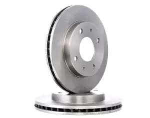 Image of RIDEX Brake disc HYUNDAI,KIA,VOLVO 82B0223 51712M2000,51712M2000,MB407639 Brake rotor,Brake discs,Brake rotors MB668107,MB928994,MB928995,MR128153