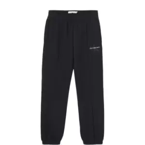 Image of Calvin Klein Jeans Small Mono Logo Jogging Pants - Black