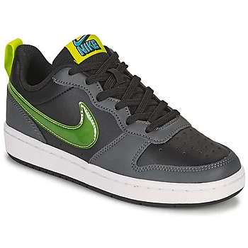 Image of Nike COURT BOROUGH LOW 2 GS boys's Childrens Shoes Trainers in Grey