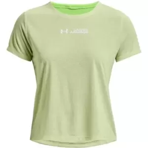 Image of Under Armour Rush Short Sleeve T-Shirt Womens - Green