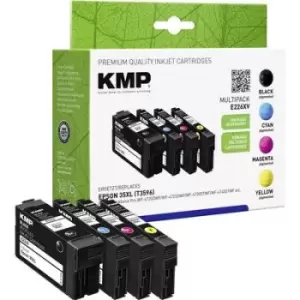 Image of KMP Ink set replaced Epson T359635XL Compatible Set CMYK E226XV 1638,4005