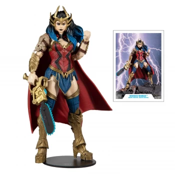 Image of McFarlane DC Build-A-Figure Wv4 - Death Metal - Wonder Woman Action Figure