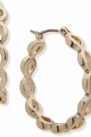 Image of Oval Hoop Earrings 60499246-G03