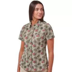 Image of Craghoppers Womens NosiLife Vanna Short Sleeve Shirt 10 - Bust 34' (86cm)