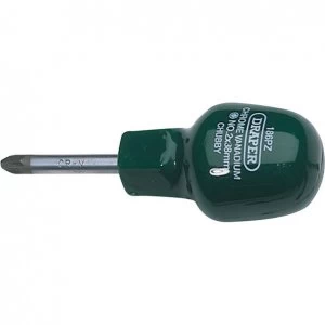 Image of Draper Cabinet Pattern Pozi Screwdriver PZ2 38mm
