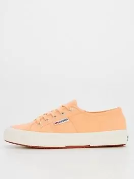 Image of SUPERGA 2555 Cotu Plimsolls - Orange, Size 4, Women