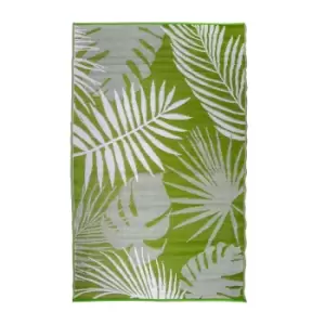 Image of Best for Boots Outdoor Reversible Tropical Leaf Garden Carpet