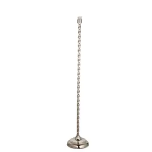 Image of Suki Base Only Floor Lamp, Bright Nickel Plate