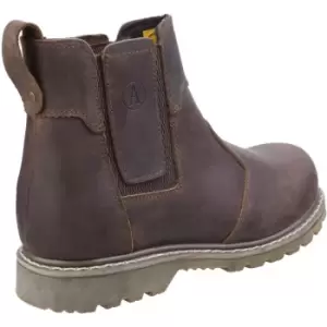 Image of Amblers Abingdon Dealer Boots Brown (Sizes 4-12)