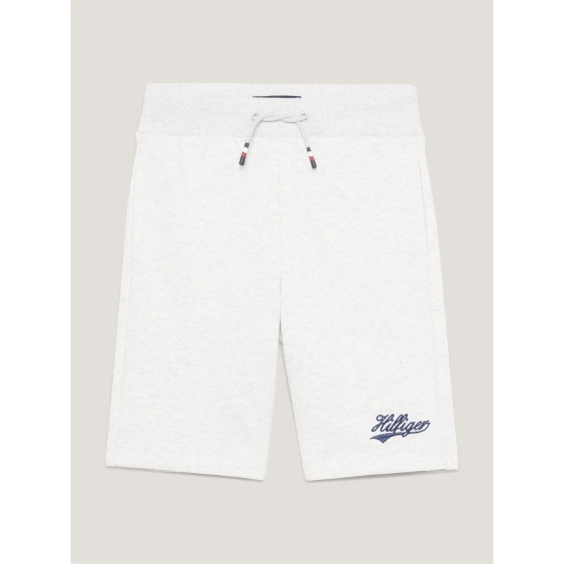 Image of Tommy Hilfiger Script Sweatshorts - Grey Grey One Size