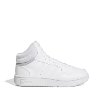 Image of adidas 3.0 Mid Court Trainers Junior - White